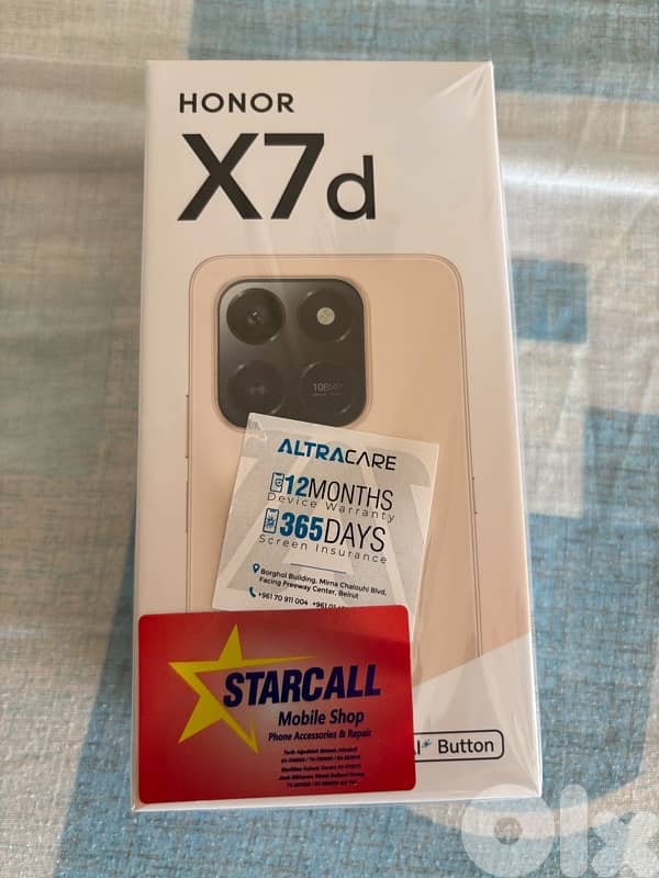 Honor X7d new with warranty 0