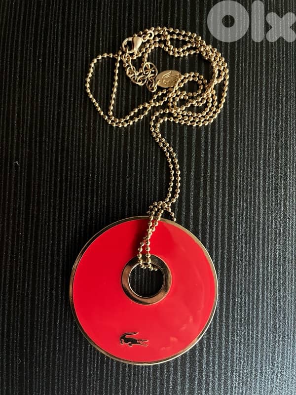 LACOSTE LONG PENDANT 1