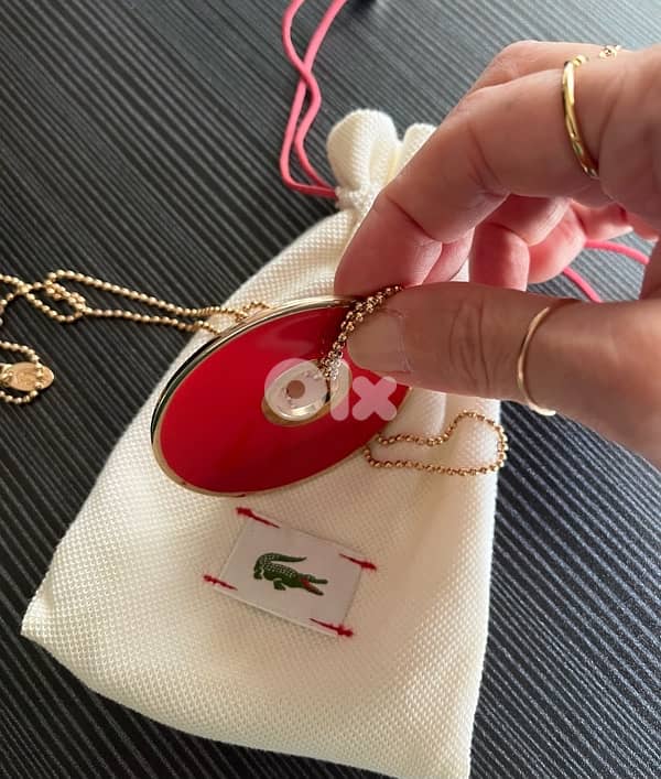 LACOSTE LONG PENDANT 5