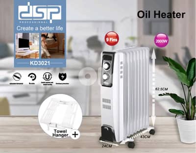 electric heater Radiateur oil filled دفاية ردياتور