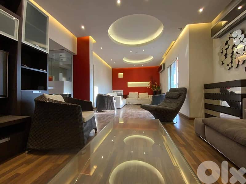 شقة مفروشة للايجار في حرج تابت Furnished apartment for rent in Horch T 0