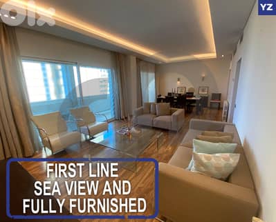 first line - sea view and fully furnished -Ramlet albayda REF#YZ127959