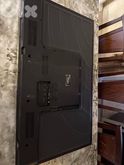 تلفزيون شاشة محروقة