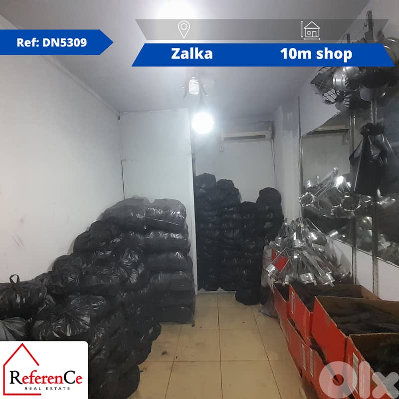 Prime location shop in Zalka for rent محل تجاري بموقع متميز في الزلقا 0