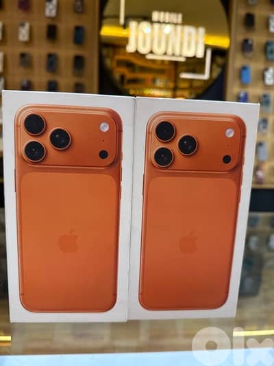 NEW IPHONE 17 PRO MAX 256 GB ORANGE ESIM