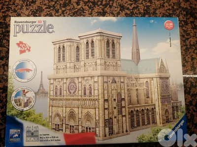 3D puzzle Notre Dame of Paris
