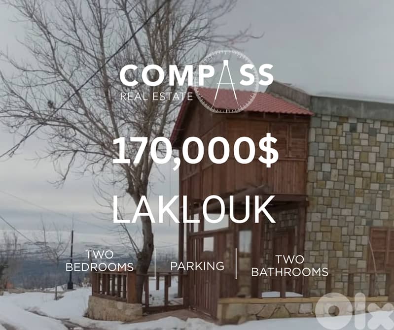 Chalet for sale in laklouk 0