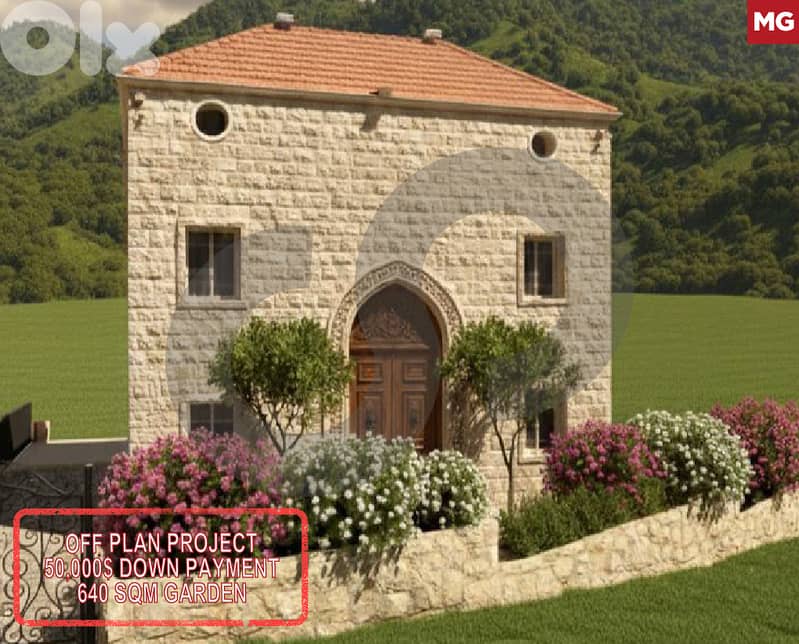 Off Plan Project - down payment - Garden -Alali – Batroun REF#MG125895 0