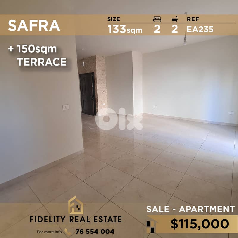 Apartment for sale in Safra EA235 شقة  للبيع في صفرا 0