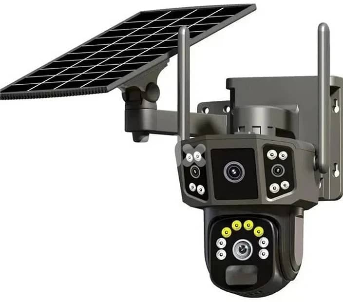 6MP OUTDOOR DUALCAM SOLAR WIFI P2P - PTZ IP CAMERA - T8B كاميرا مراقبة 2
