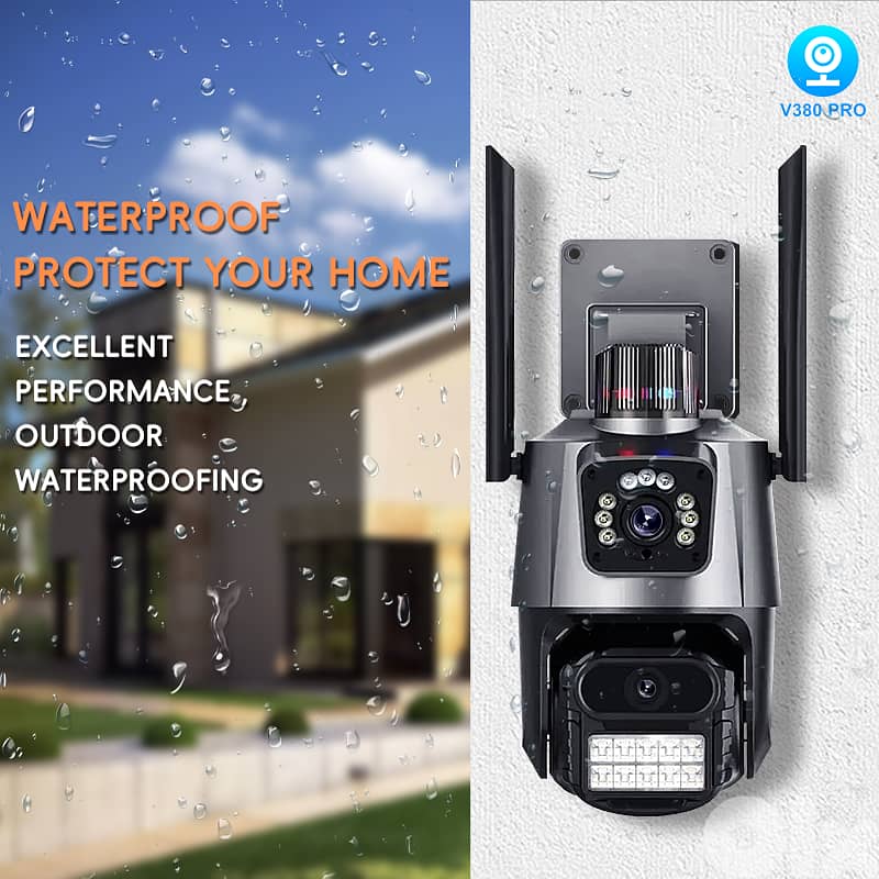 OUTDOOR SOLAR WIFI PTZ CAMERA - 6MP - كاميرا مراقبة 2
