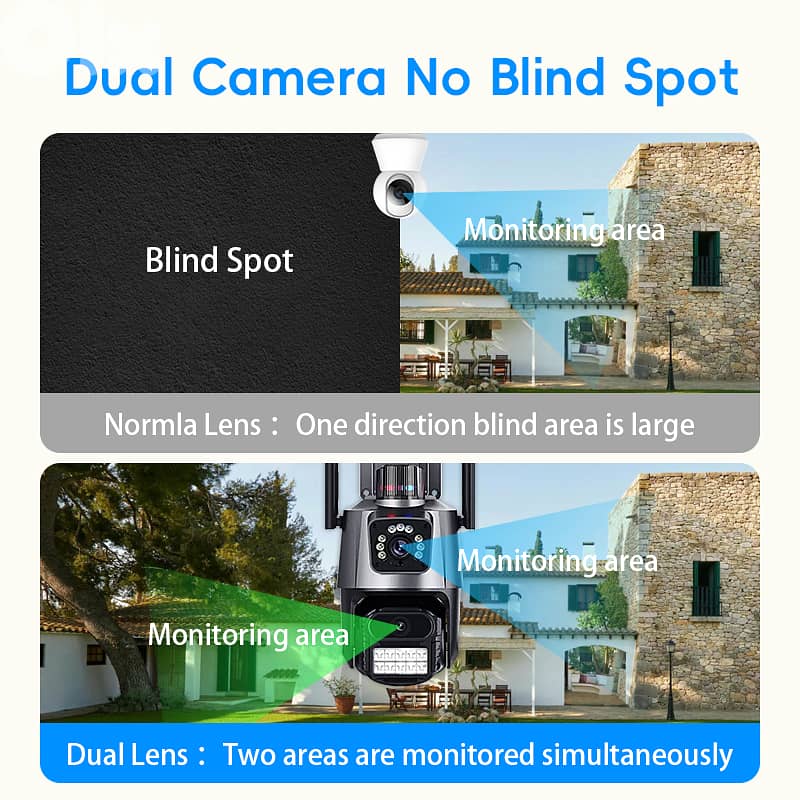 OUTDOOR SOLAR WIFI PTZ CAMERA - 6MP - كاميرا مراقبة 3