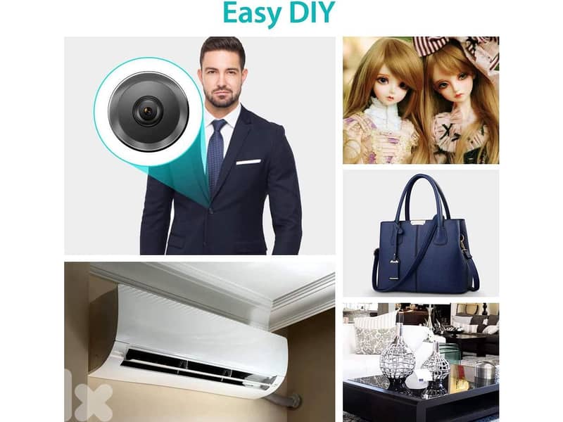 Hidden Spy Camera 1080 HD - Mini WiFi Camera - كاميرا مخفية صوت و صورة 3