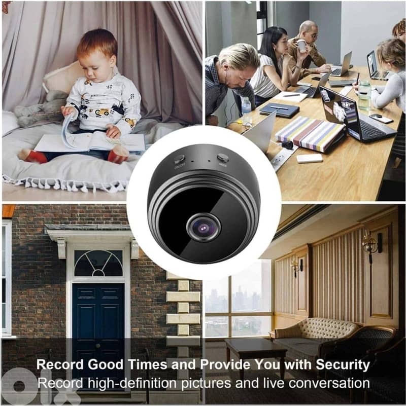 Spy Mini Camera WiFi 1080P HD IP Camera - كاميرا مخفية صوت وصورة 3