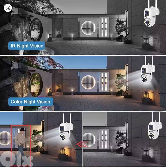 4MP OUTDOOR P2P - PTZ IP CAMERA HY - 206DS كاميرا مراقبة 1