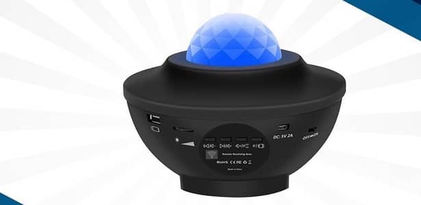 Galaxy Night Light Projector and Speaker
