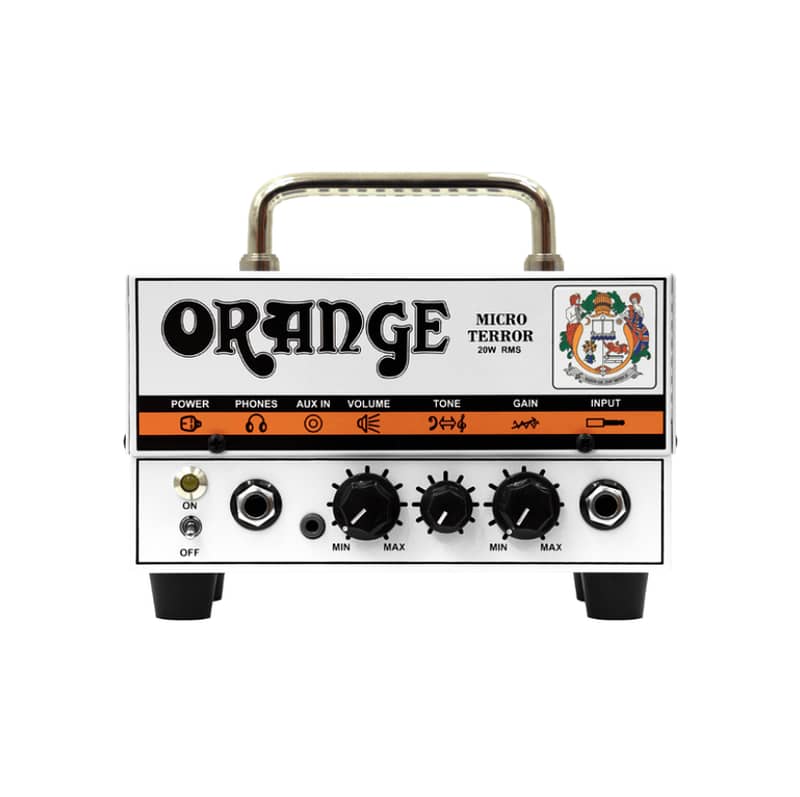 Orange Micro Terror – 20W Hybrid Guitar Amp Head with Valve Preamp & A 0