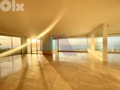 530m2 apartment+Pool+Sea view+7 parking 4sale in Rabieh-شقة في الرابية