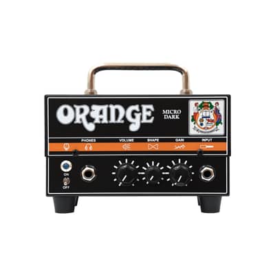 ​Orange Micro Dark – 20W Hybrid Guitar Amp Head with High-Gain Preamp