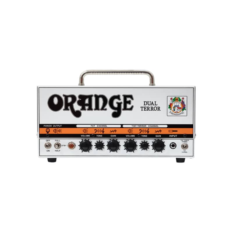 Orange Dual Terror – 30W 2-Channel Tube Guitar Amp Head with Power Sca 0