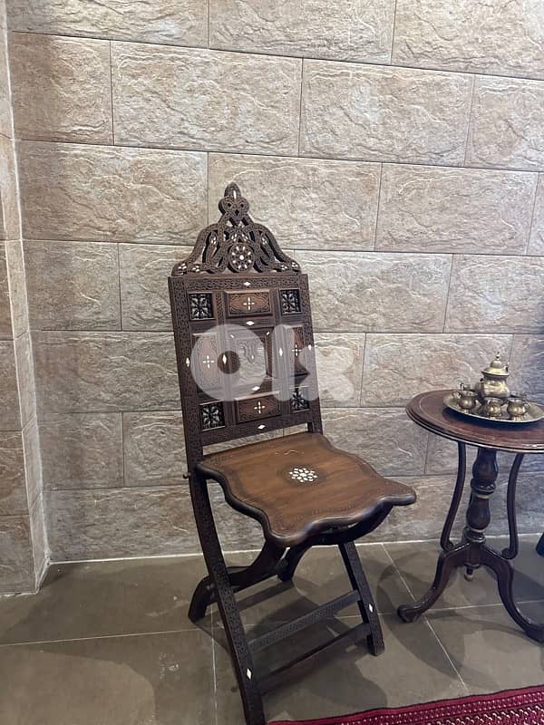 كرستين انتيك خشب جوز 4