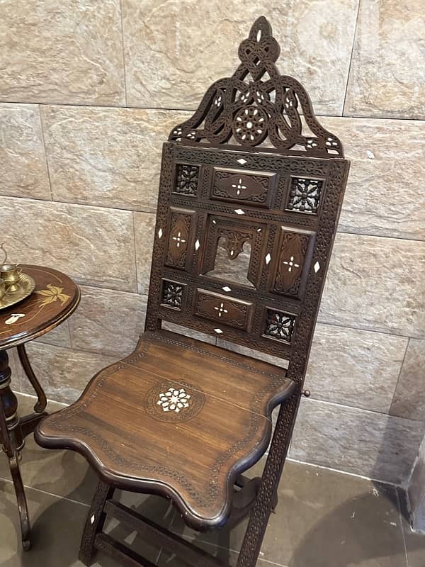 كرستين انتيك خشب جوز 6