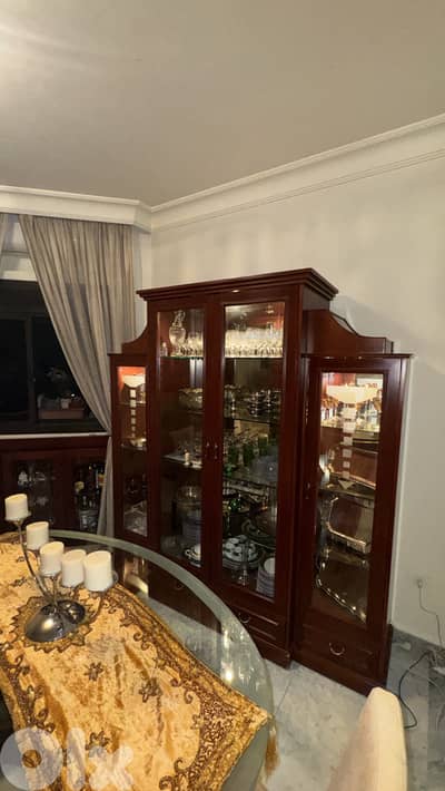 Glass display cabinet - brand new