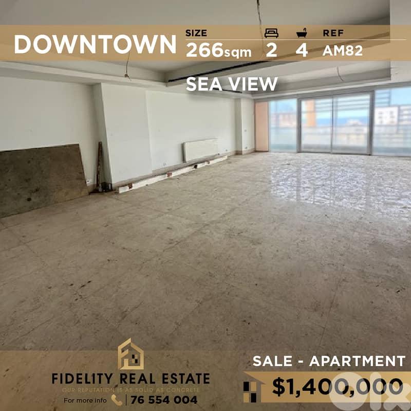 Apartment for sale in Downtown AM82 شقة للبيع في وسط المدينة 0