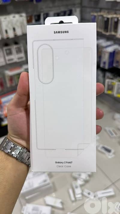 Samsung Galaxy  z fold 7 Clear Case