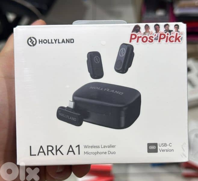 Hollyland Lark A1 Wireless Lavalier Microphone Duo Usb-c 0