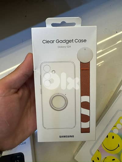 Samsung Galaxy s24 clear gadget case