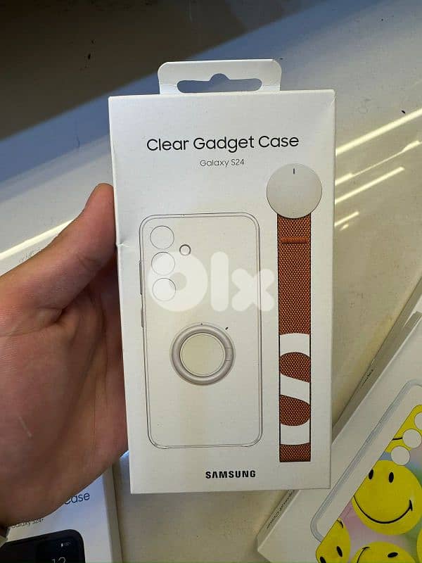 Samsung Galaxy s24 clear gadget case 0