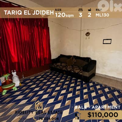 Apartment for sale in Tarik El Jdideh ML130 شقة للبيع في طريق الجديدة