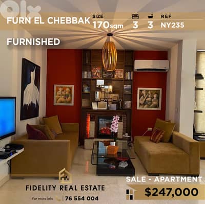 Apartment for sale in Furn El Chebbak NY235 شقة للبيع في فرن الشباك