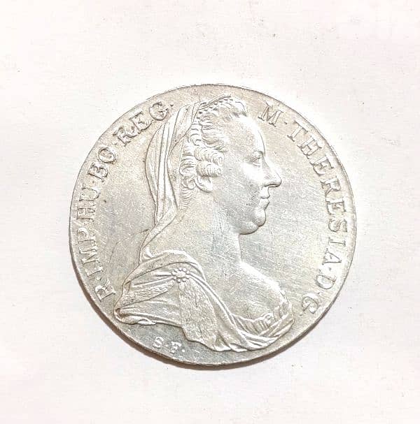 عملة ماري تريز الفضة 1780 0