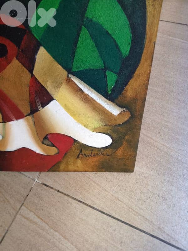 2 paintings oil vintage 3