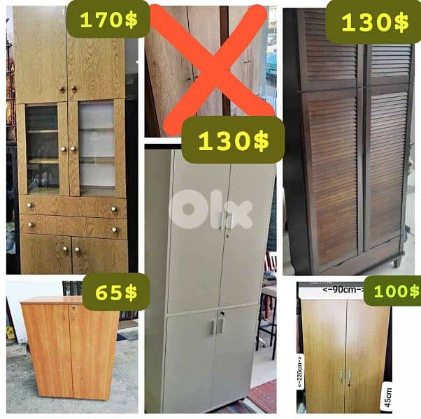 خزنات اوروبي شبه جديد  130$وحدي 0