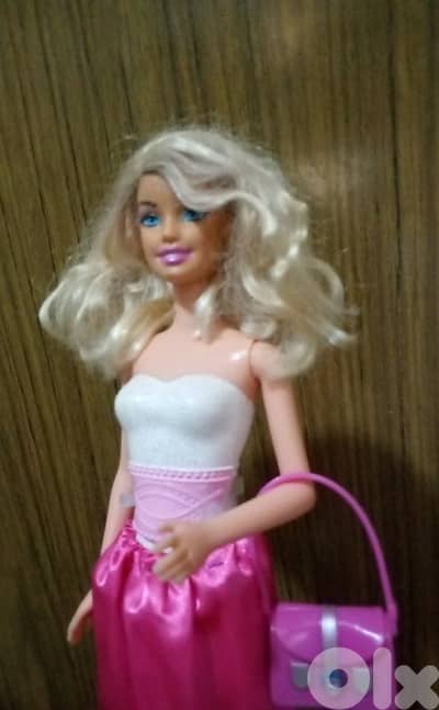 Barbie BRIDE Mattel still good doll Bend legs, mold top+skirt+Heel+bag
