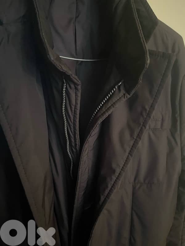بضاعه جديده  رايعه جاكيت  رجالي لون بني ايطالي 2