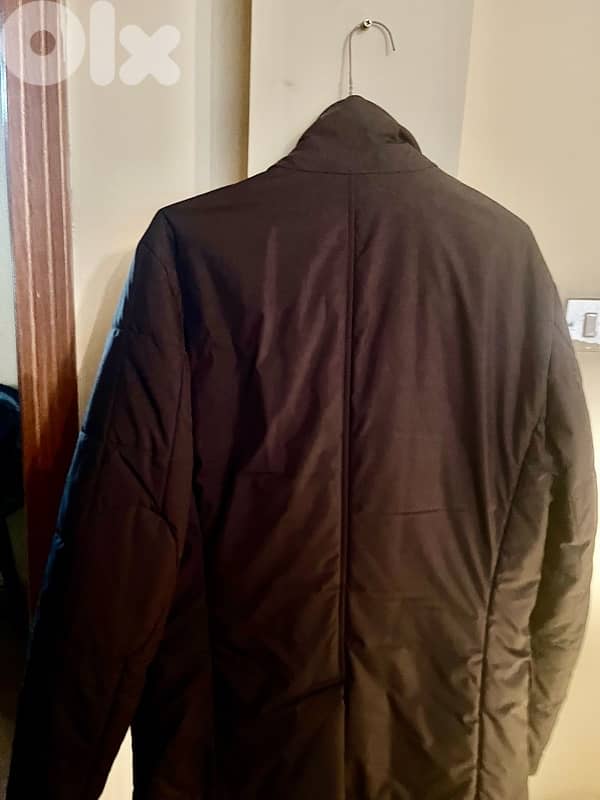 بضاعه جديده  رايعه جاكيت  رجالي لون بني ايطالي 3