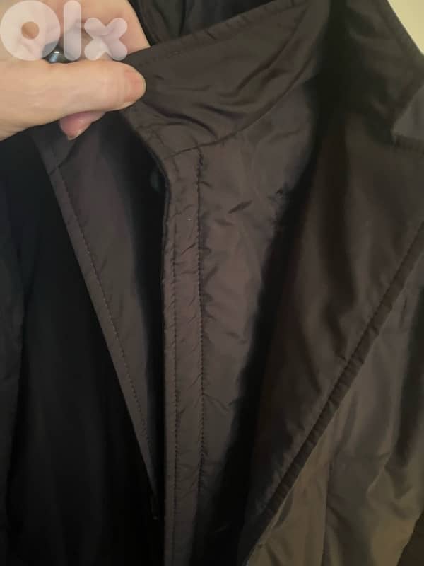 بضاعه جديده  رايعه جاكيت  رجالي لون بني ايطالي 5