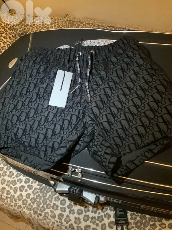 Aunthentic Dior swimming short size small 0