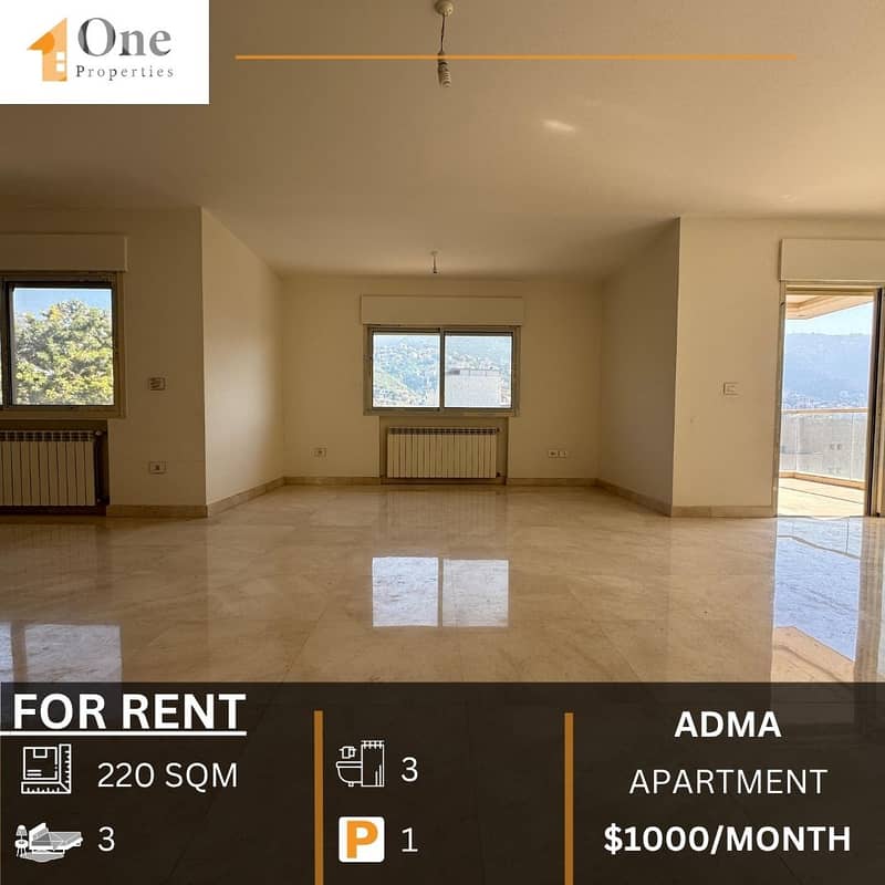 APARTMENT FOR RENT IN ADMA 0