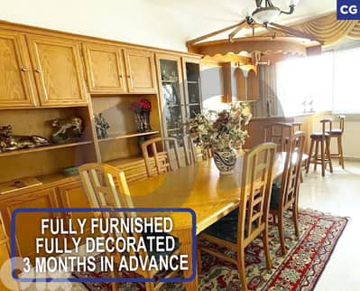 Fully Furnished & Decorated -spacious- Ain El Remmaneh  REF#CG127992