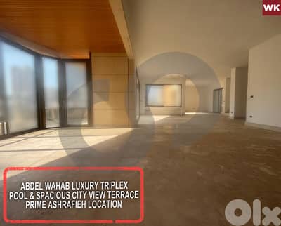 Triplex with Terrace & Pool – Abdel Wahab, Achrafieh REF#WK123268