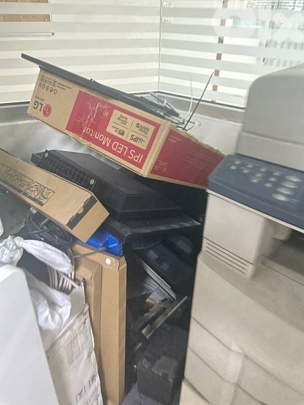 Old computer gear for sale monitor printer ups dm for price 1