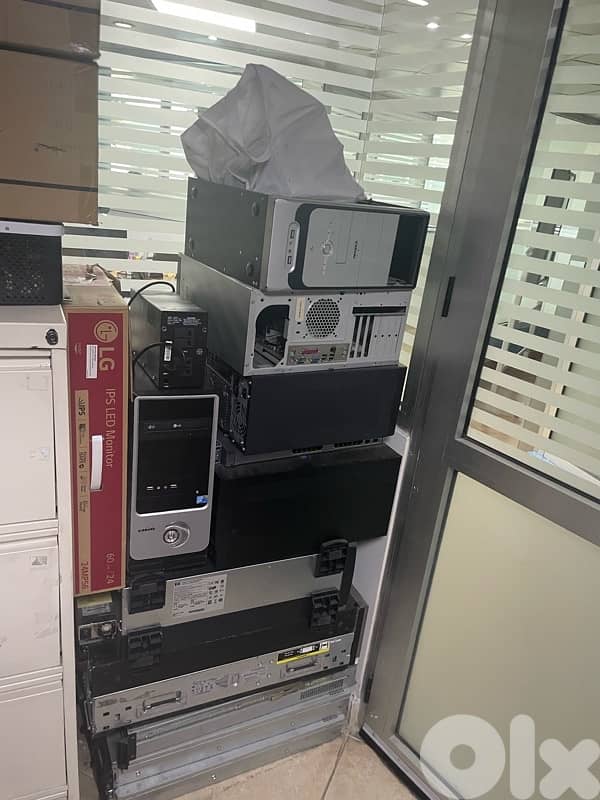 Old computer gear for sale monitor printer ups dm for price 2