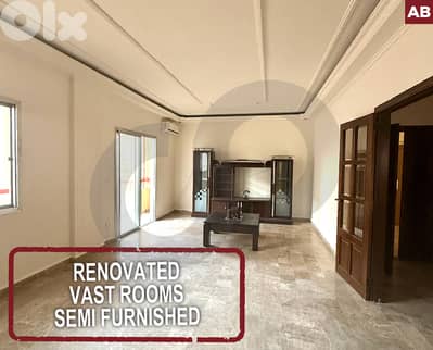 Renovated - Vast Rooms - Semi Furnished - JBEIL TOWN REF#AB127996