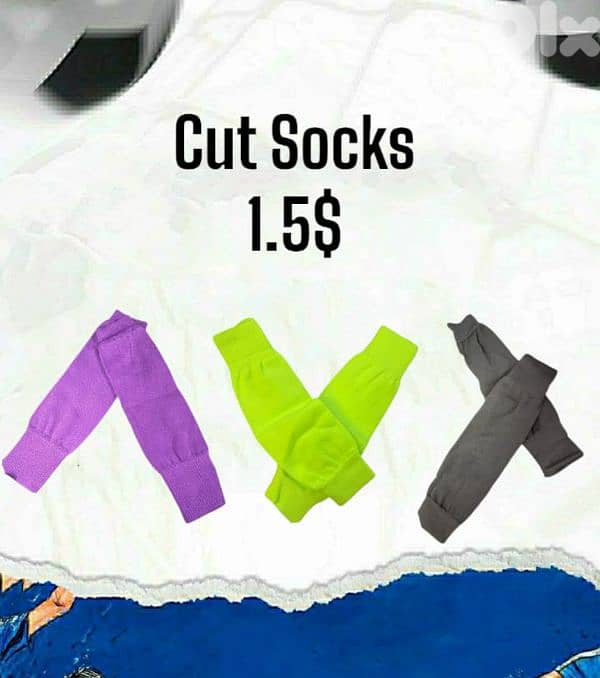 GRIP SOCKS/MINI SHIN PADS/CUT SOCKS 1