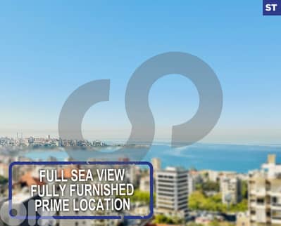 SEA VIEW-FULLY FURNISHED-PRIME LOCATION- Haret Sakher REF#ST128000